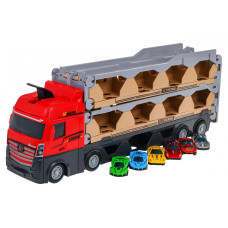 Camion transport auto de jucărie - Inlea4Fun CATAPULT TRUCK - 