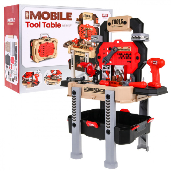 Set masă cu unelte pentru copii - Inlea4Fun TOOL TABLE