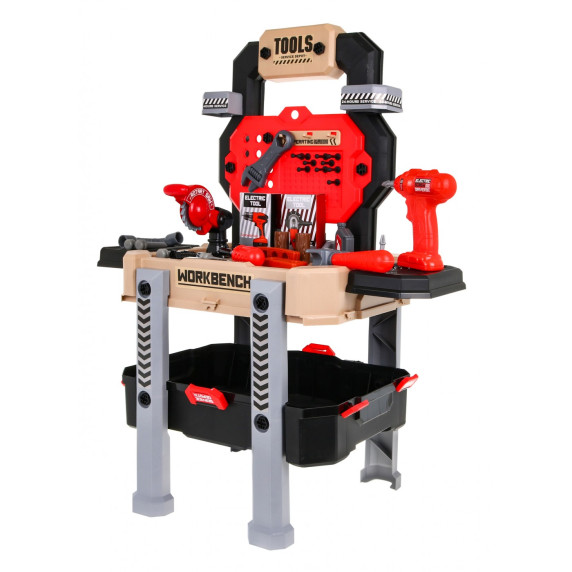 Set masă cu unelte pentru copii - Inlea4Fun TOOL TABLE