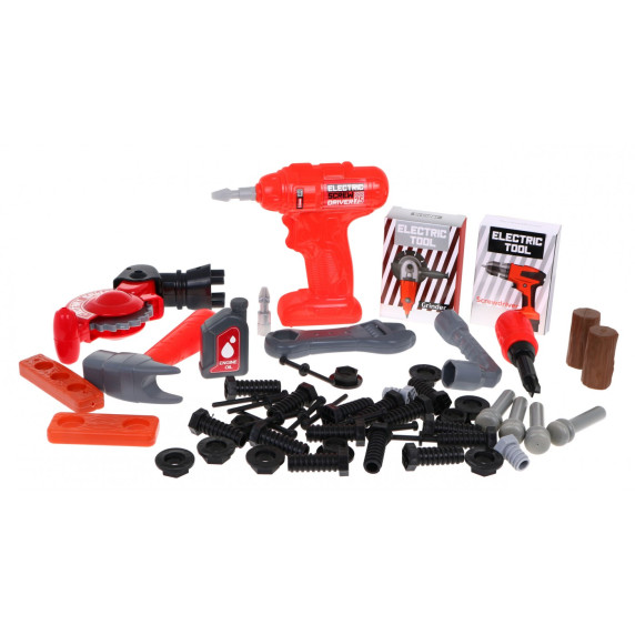 Set masă cu unelte pentru copii - Inlea4Fun TOOL TABLE