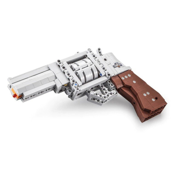 Konštrukčná kreatívna sada 475 ks CaDFI BLOCK GUN REVOLVER