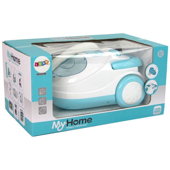 Detský vysávač Inlea4Fun MY HOME - modrý/biely