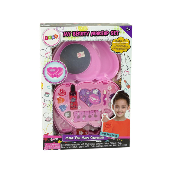 Set de machiaj pentru copii - Inlea4Fun MY BEAUTY MAKEUP SET 