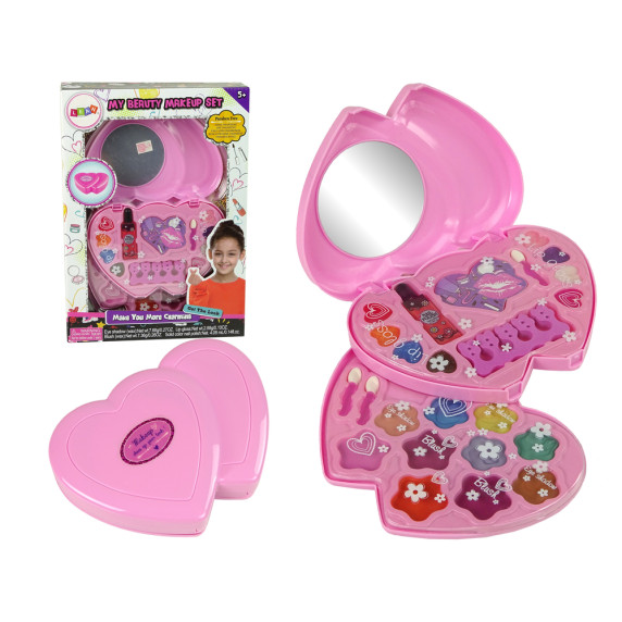 Set de machiaj pentru copii - Inlea4Fun MY BEAUTY MAKEUP SET 
