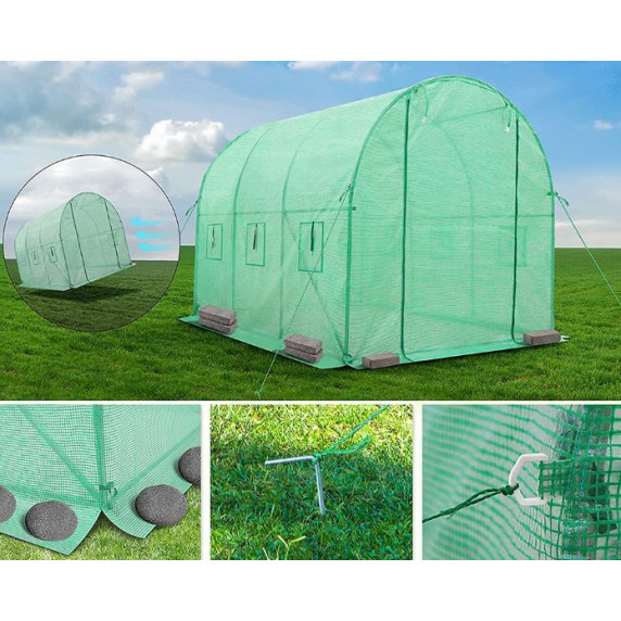 Cort folie seră - 2,5x4x2 m MALTEC