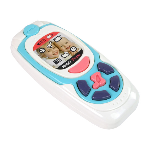 Interaktív játék telefon Inlea4Fun - kék