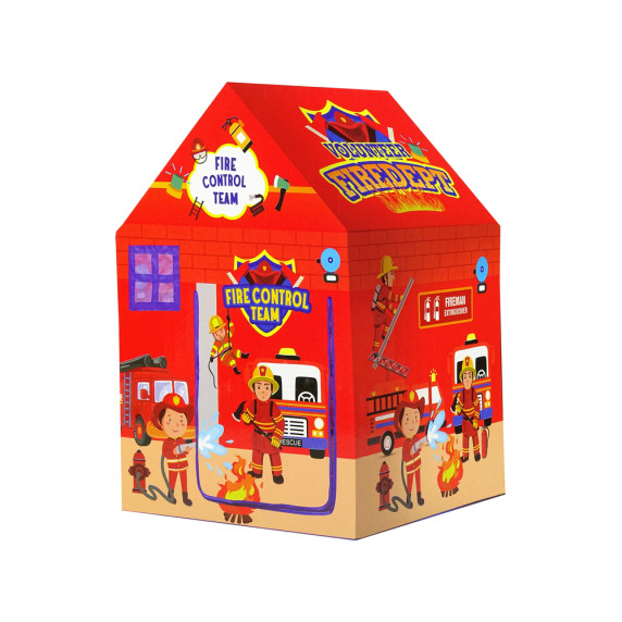 Tűzoltós gyereksátor Inlea4Fun FIREDEP HOUSE