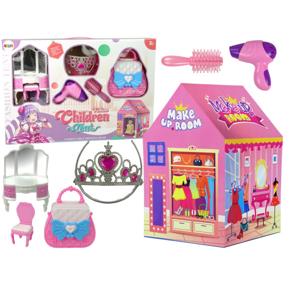Cort de joacă pentru copii - Inlea4Fun MAKE UP ROOM