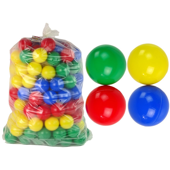 Bile colorate pentru piscină - 200 bucăți - Inlea4Fun