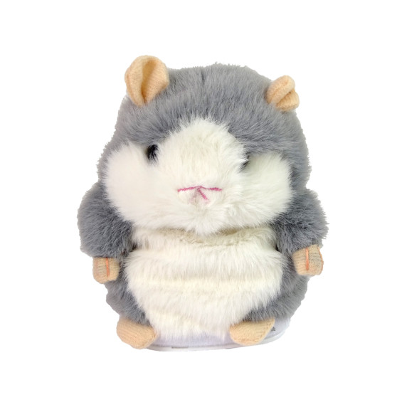 Interaktívny škrečok Inlea4Fun MAGIC LITTLE HAMSTER - sivý