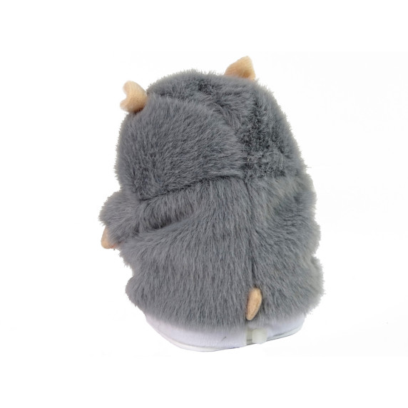 Interaktívny škrečok Inlea4Fun MAGIC LITTLE HAMSTER - sivý