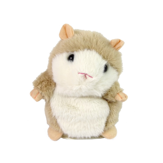 Interaktívny škrečok Inlea4Fun MAGIC LITTLE HAMSTER - hnedý