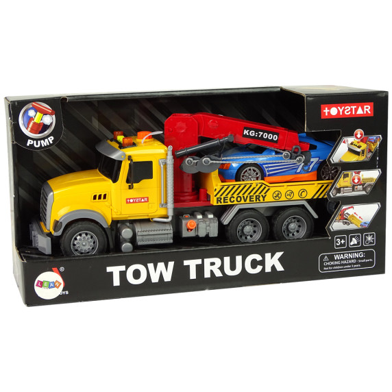 Vontató  kamion TOW TRUCK hang és fényhatásokkal