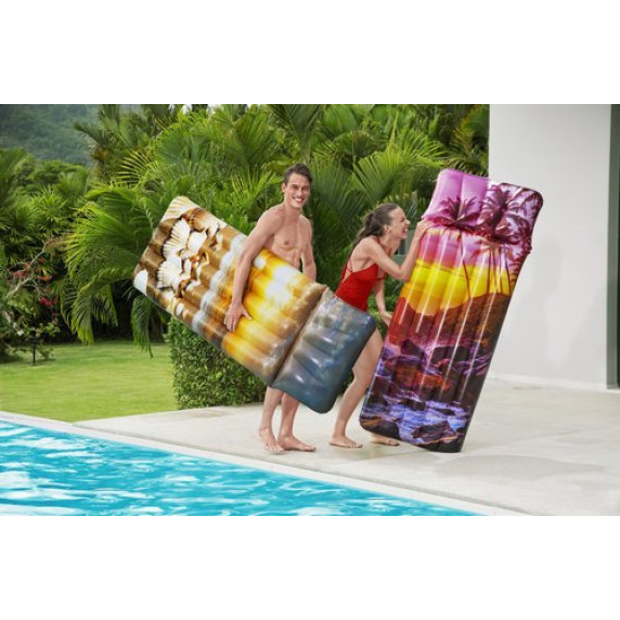 Felfújható gumimatrac 183x71 cm BESTWAY 43416 - Palm Tree Air 