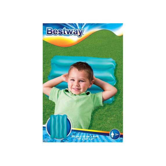 Nafukovací vankúšik 38 x 25 cm BESTWAY 52127 - tyrkysový