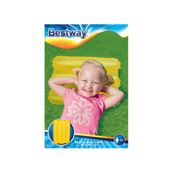Felfújható párna 38 x25cm BESTWAY 52127 - sárga