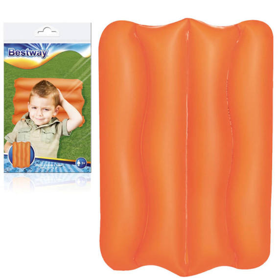 Felfújható párna 38 x25cm BESTWAY 52127 - narancssárga