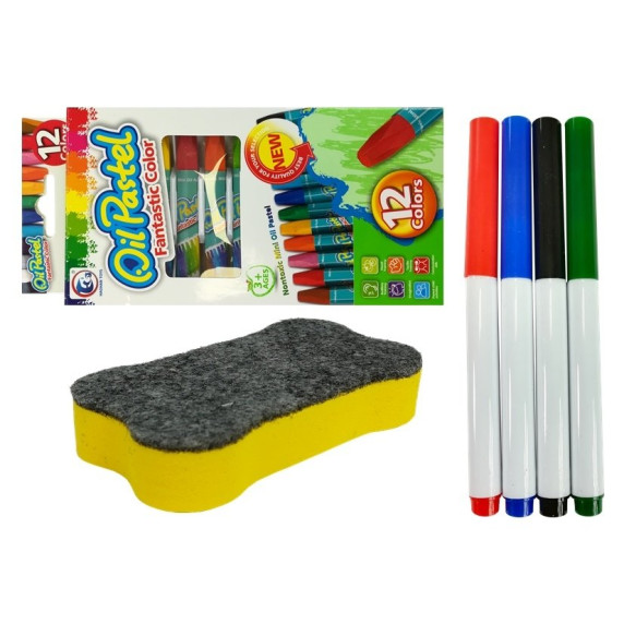 Multifunkciós rajzasztal székkel 2az1-ben Inlea4Fun PAINTING TABLE 