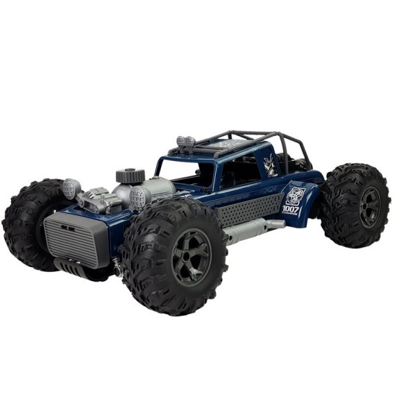 RC Auto na diaľkové ovládanie BUGGY 4x4 Inlea4Fun SMOKING PUNK - modré