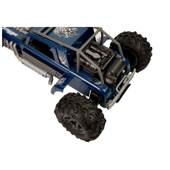 RC Auto na diaľkové ovládanie BUGGY 4x4 Inlea4Fun SMOKING PUNK - modré
