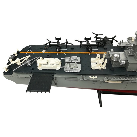 Inlea4Fun AMPHIBIOUS ASSAULT SHIP RC Hadi hajó távirányítóval 1:350