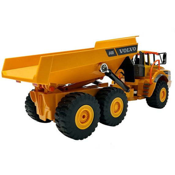 Inlea4Fun RC VOLVO A40G Detský sklápač na diaľkové ovládanie