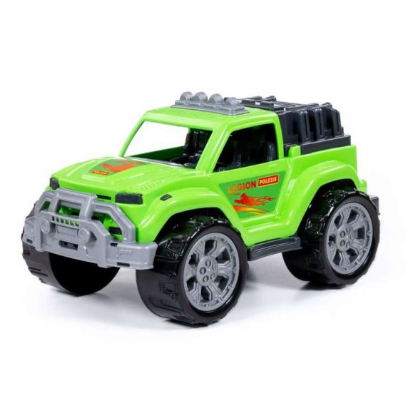 Nagy terepjáró játékautó POLESIE Legion Green 89083 - zöld