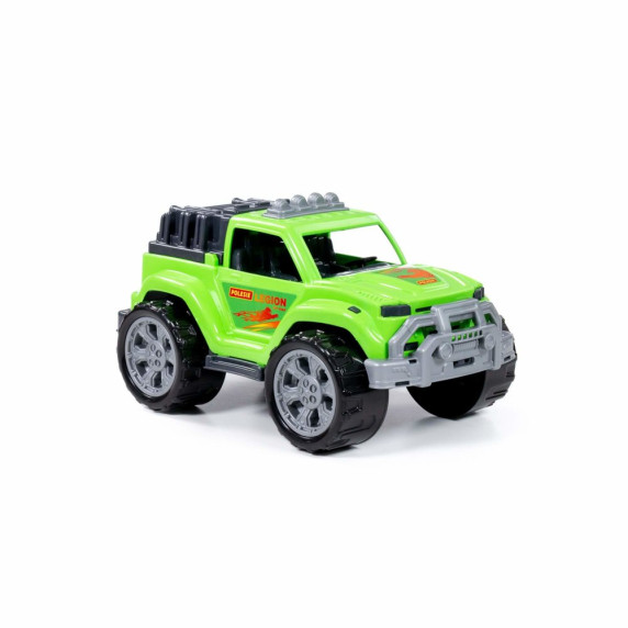 Nagy terepjáró játékautó POLESIE Legion Green 89083 - zöld