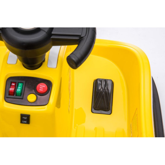 Elektromos kisautó gyermek dodzsem GTS1166 - sárga