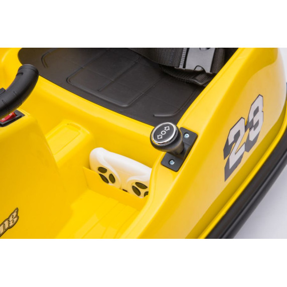 Elektromos kisautó gyermek dodzsem GTS1166 - sárga