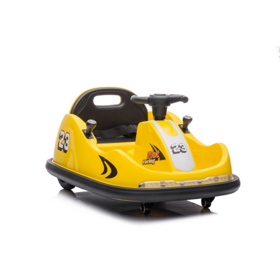 Elektromos kisautó gyermek dodzsem GTS1166 - sárga