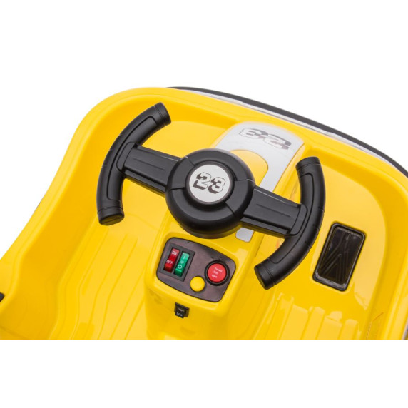 Elektromos kisautó gyermek dodzsem GTS1166 - sárga