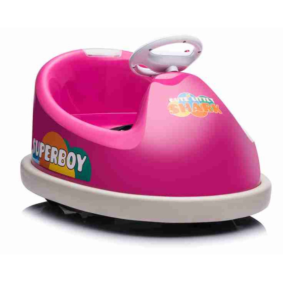Elektrické autíčko Inlea4Fun DODGEM XMX621 - ružové