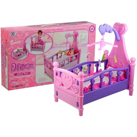 Játékbölcső babáknak Inlea4Fun SWEET BED 