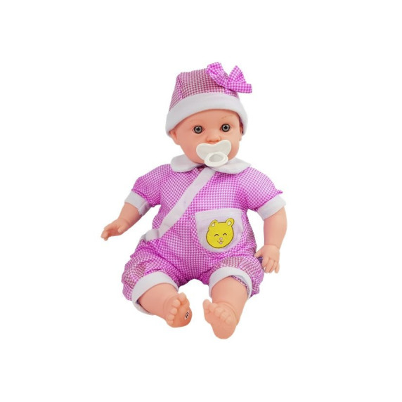 Detská bábika-bábätko 45 cm Inlea4Fun BABY KID  - ružové