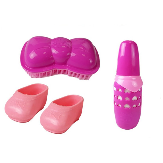 Păpusă interactivă cu accesorii - 45 cm - Inlea4Fun LOVELY SISTER