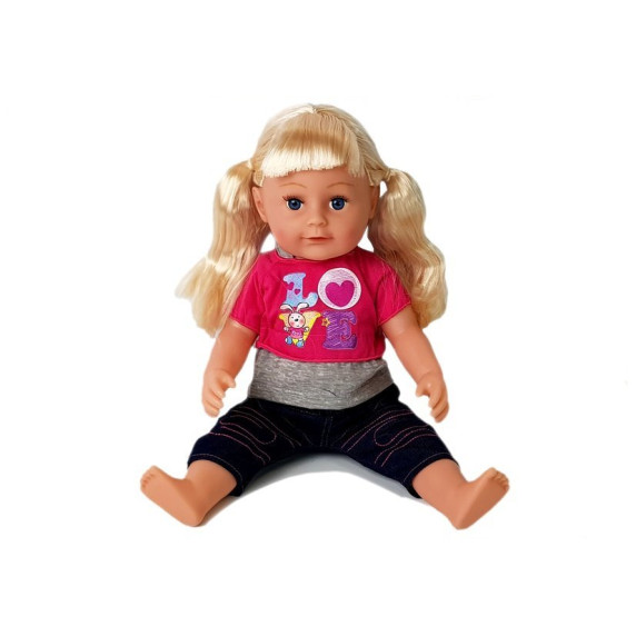 Păpusă interactivă cu accesorii - 45 cm - Inlea4Fun LOVELY SISTER