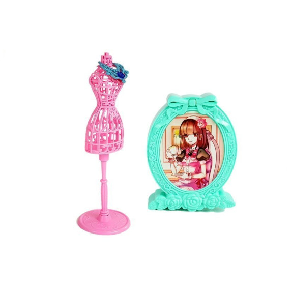 Păpusă cu garderobă și accesorii - Inlea4Fun
