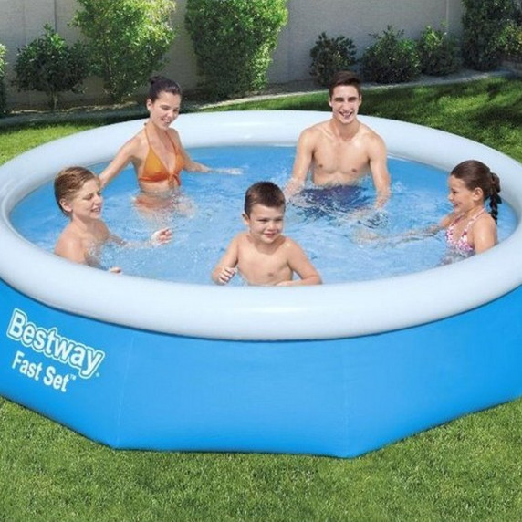 Samonosný rodinný bazén 305 x 76 cm BESTWAY Fast Set 57266