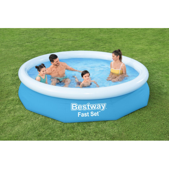 Samonosný rodinný bazén 305 x 66 cm BESTWAY Fast Set 57456 