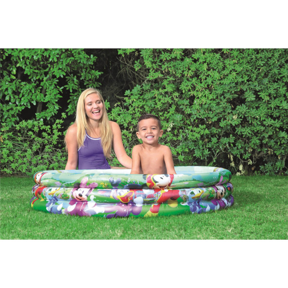 Felfújható gyerekmedence 122x25 cm BESTWAY 91007 - Mickey egér és barátai