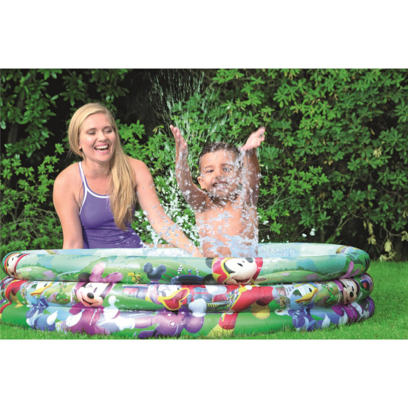 Felfújható gyerekmedence 122x25 cm BESTWAY 91007 - Mickey egér és barátai
