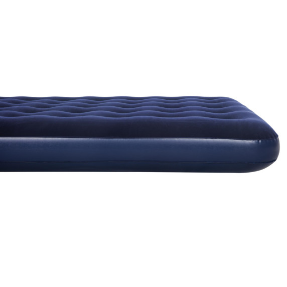 Felfújható kétszemélyes velúr matrac vendégágy 191x137x22 cm BESTWAY 67002