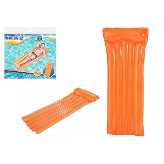 Felfújható gumimatrac 183x76 cm BESTWAY 44013 - Narancssárga