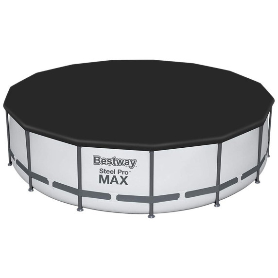 Prelată pentru piscine cu cadru metalic, cu diametrul de 457 cm - Bestway 58038