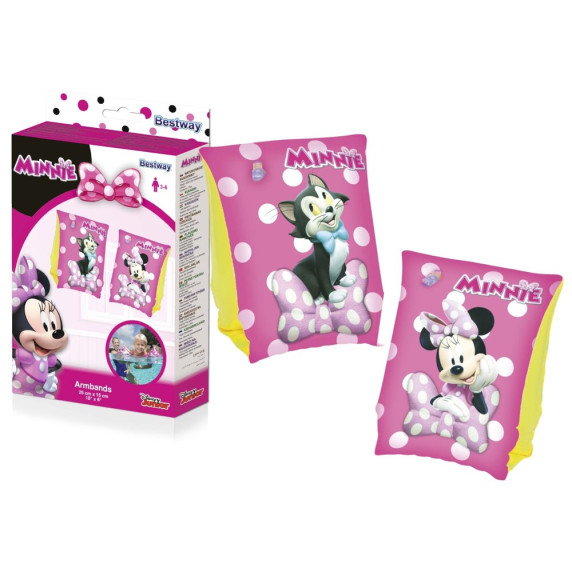 Nafukovacie plavecké rukávy Minnie Mouse 25 x 15 cm BESTWAY 91038 