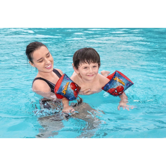 Aripioare gonflabile pentru copii - Spiderman - BESTWAY 98001