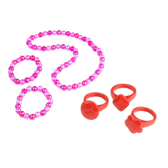 Bőrönd fésülködő és smink kiegészítőkkel Inlea4Fun BEAUTY SET 