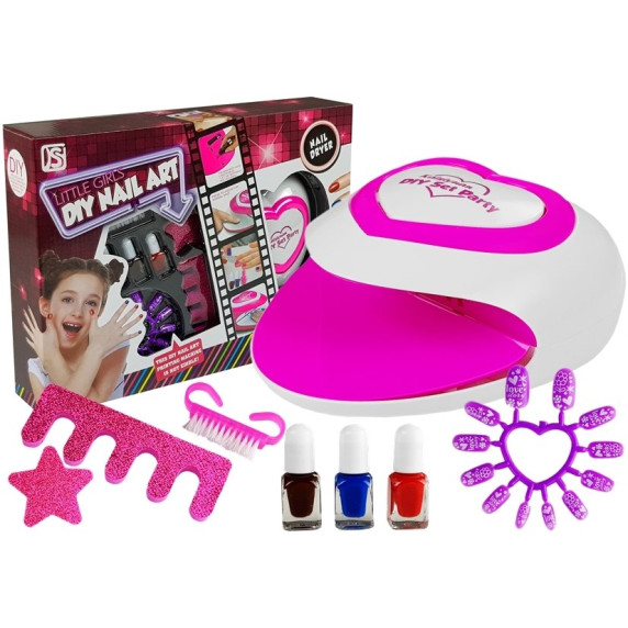 Körömdíszítő szett gyerekeknek Inlea4Fun NAIL ART