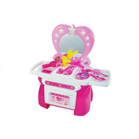 Detský toaletný stolík s doplnkami Inlea4Fun VANITY TABLE